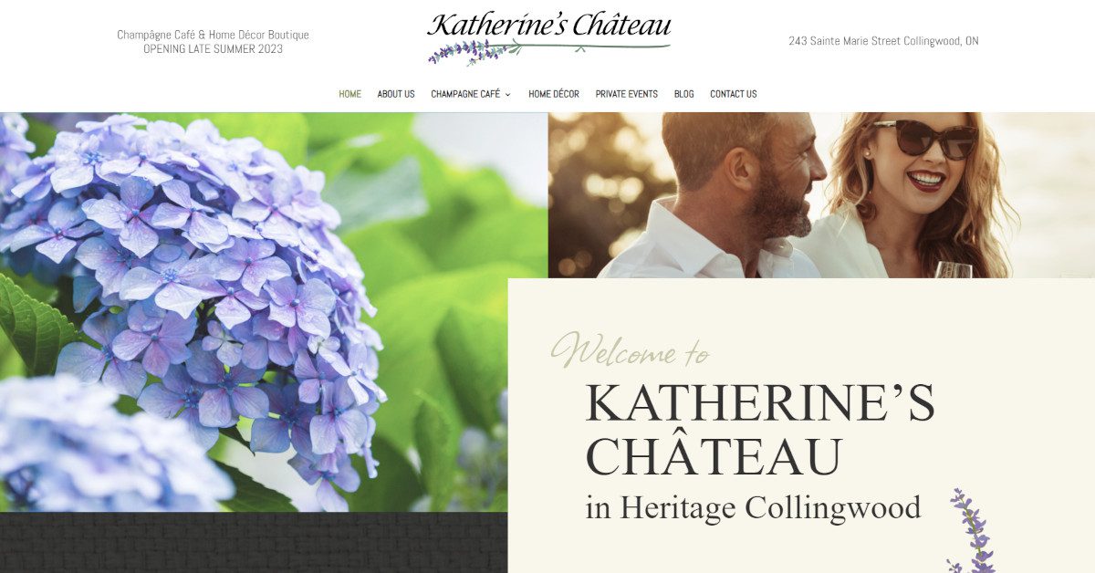Katherine's Château blog